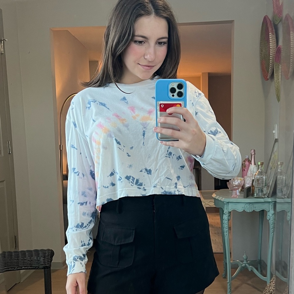 French Connection Tie Dye Long Sleeve